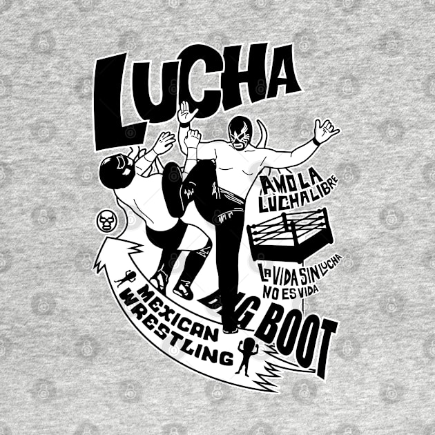 mexican wrestling lucha libre15mono by RK58